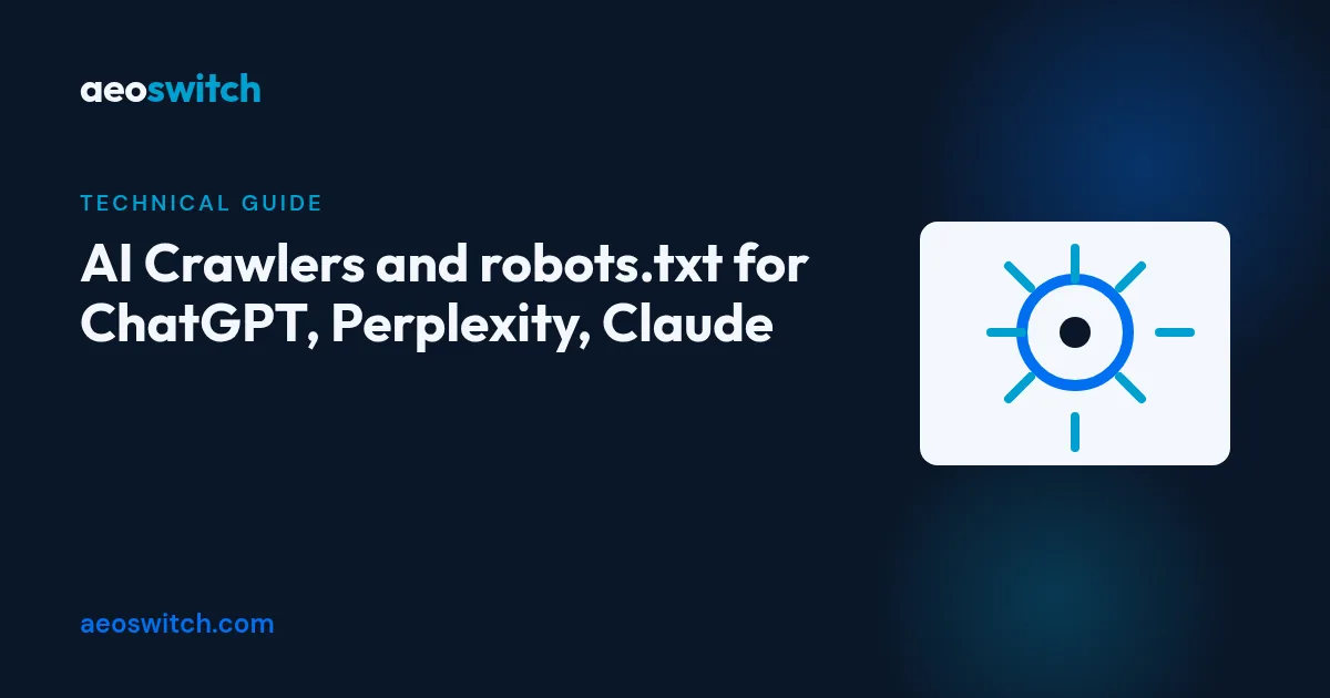 Featured image for AI crawlers and robots.txt guide